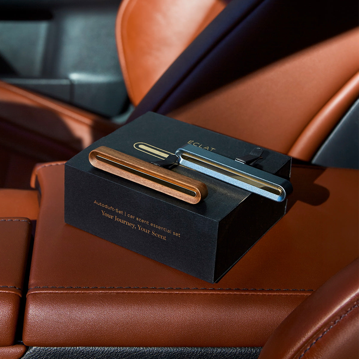 KIT DE PARFUM POUR VOITURE AVEC 3 RECHARGES