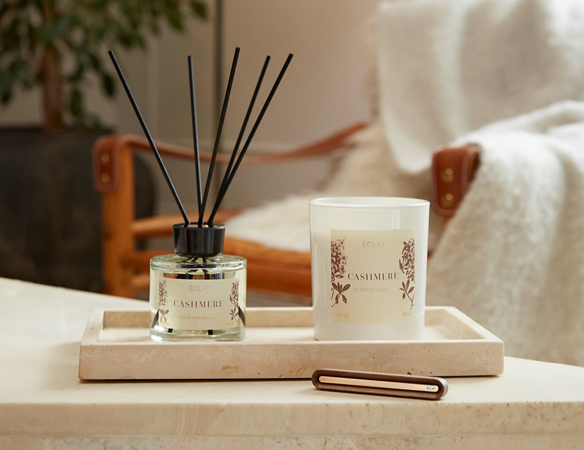 ÉCLAT Cashmere Soy Wax Scented Candle