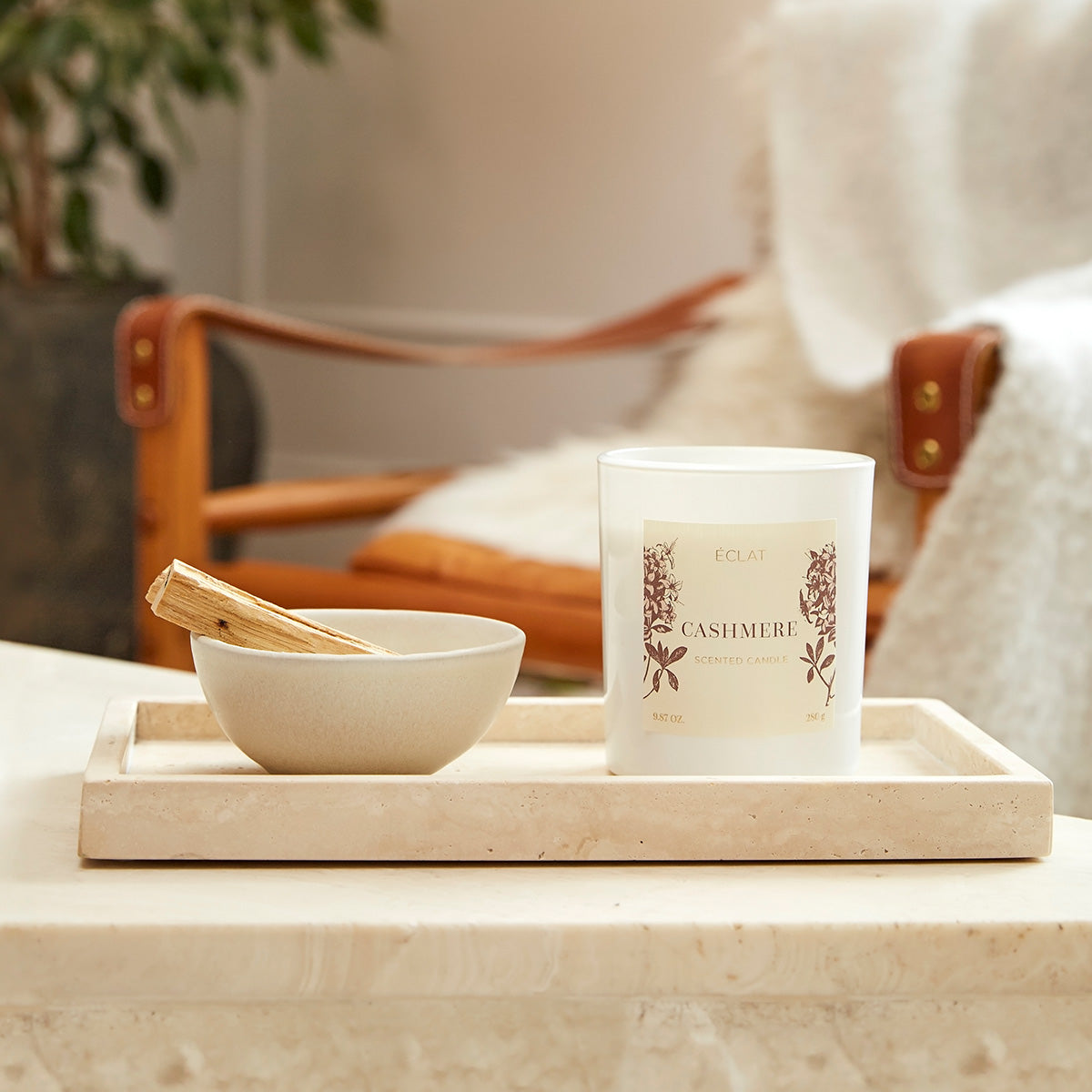 ÉCLAT Cashmere Soy Wax Scented Candle