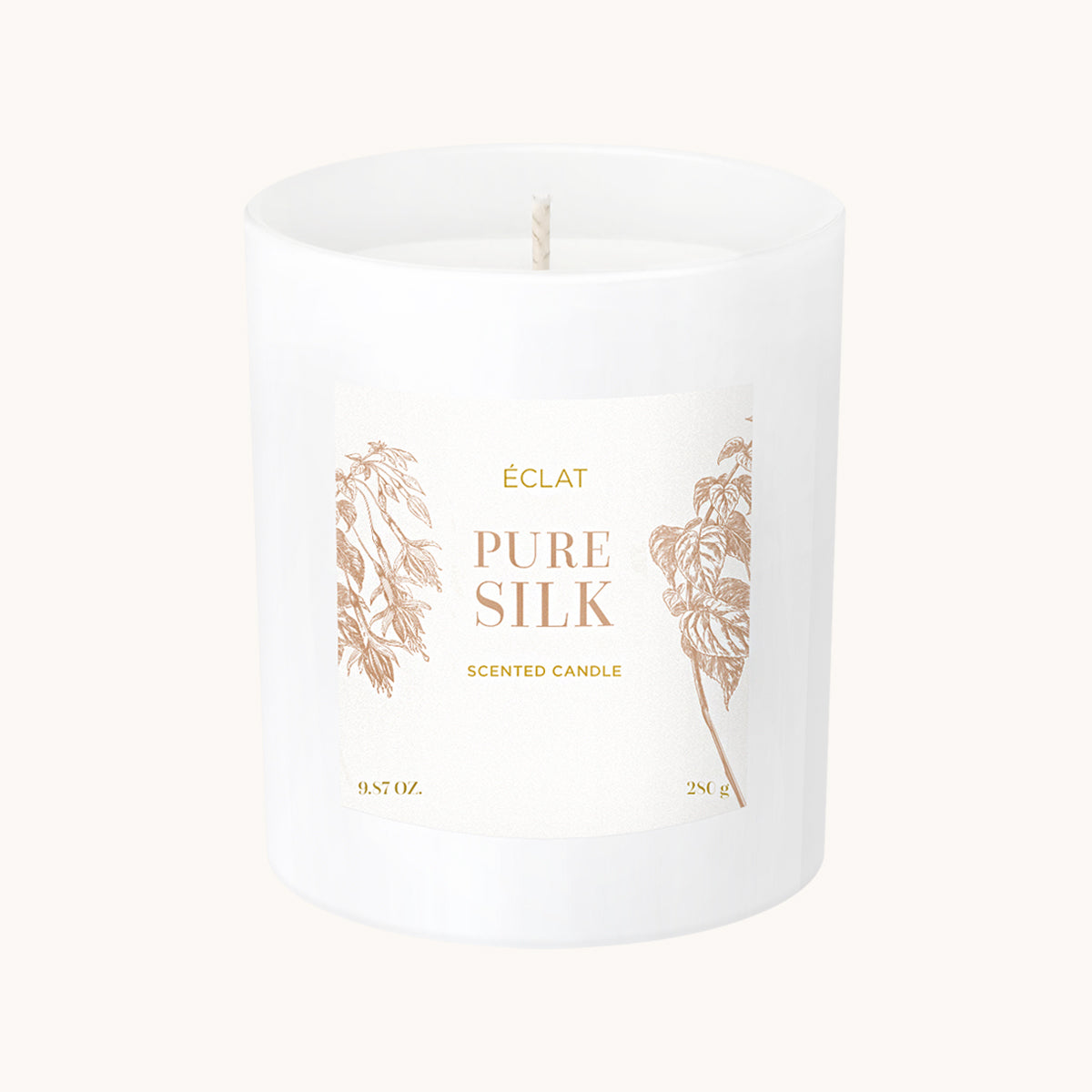 ÉCLAT Pure Silk Soy Wax Scented Candle