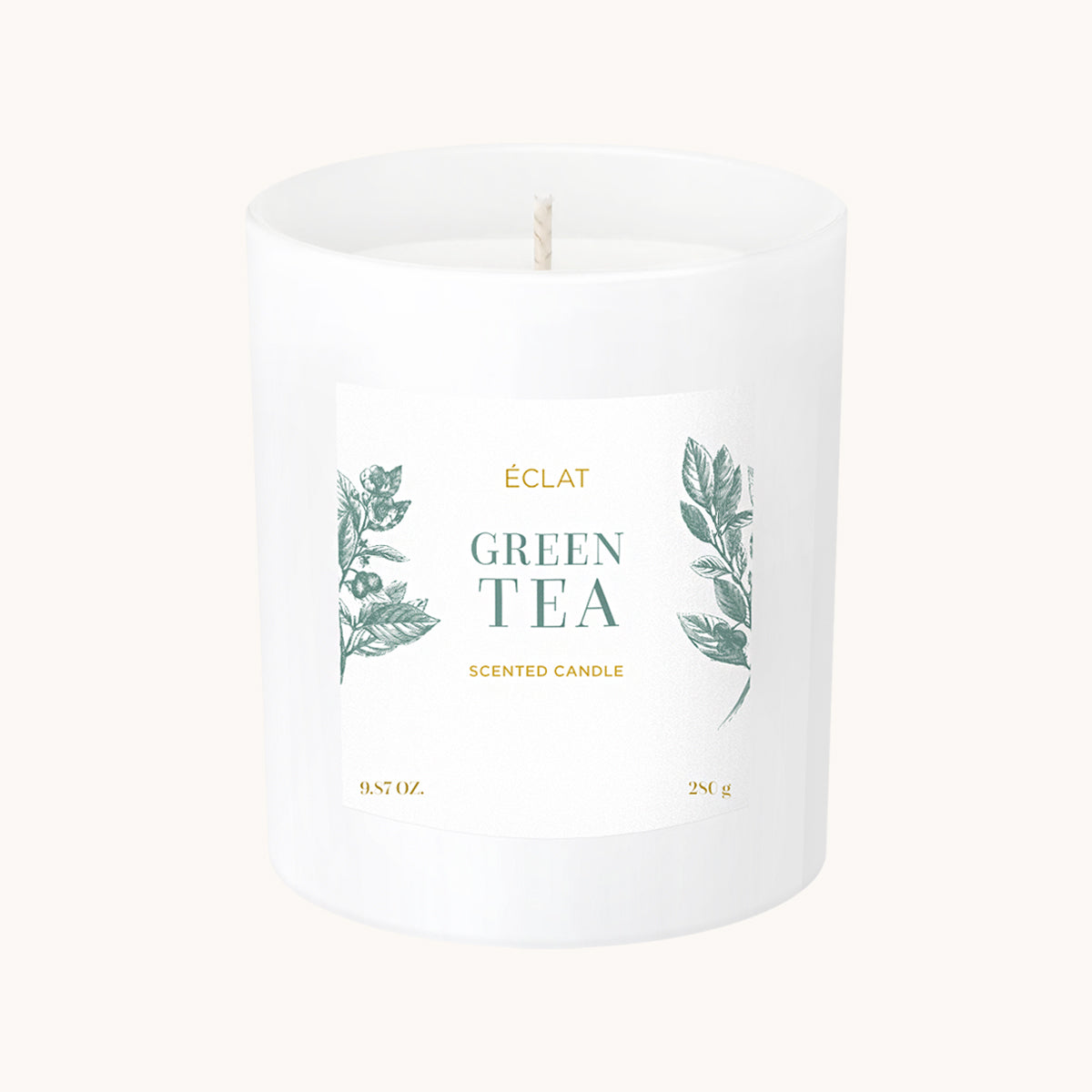 ÉCLAT Green Tea Soy Wax Scented Candle