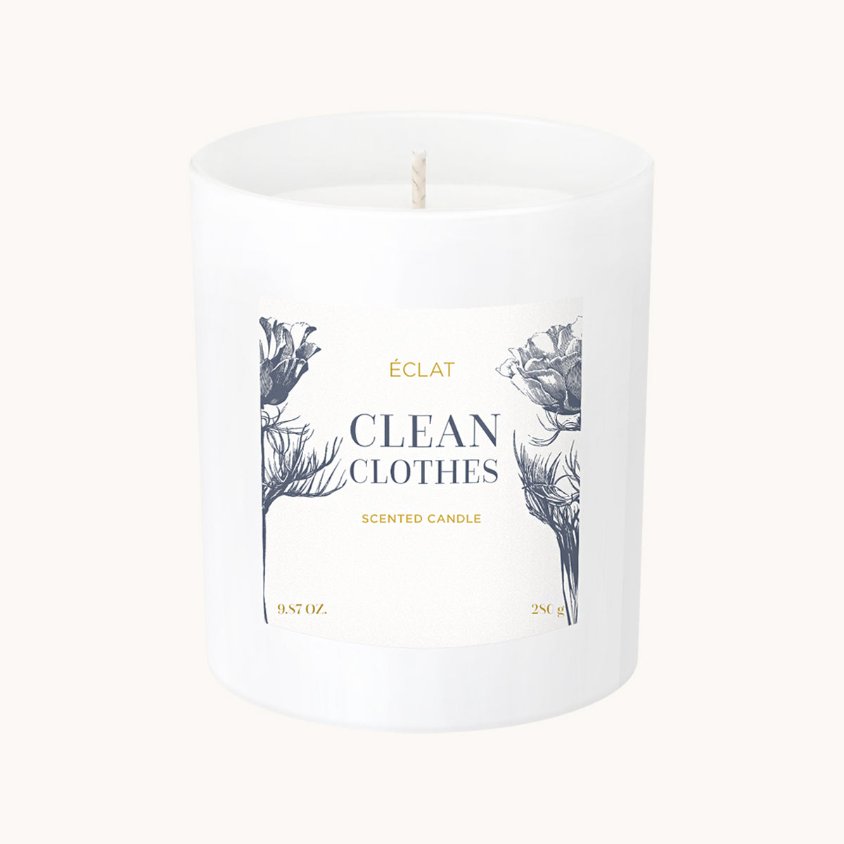 ÉCLAT Clean Clothes Soy Wax Scented Candle