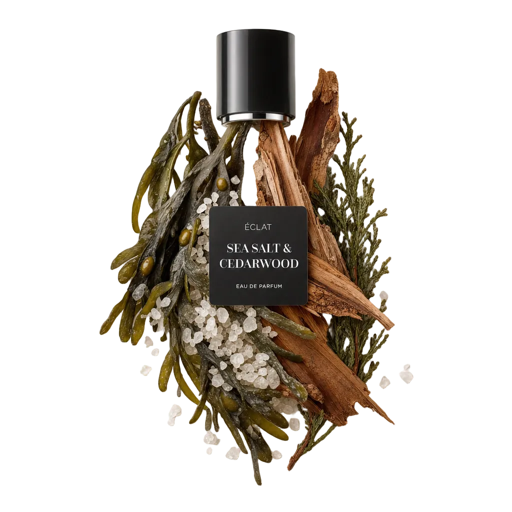 ÉCLAT Sea Salt & Cedarwood – fresh men's perfume