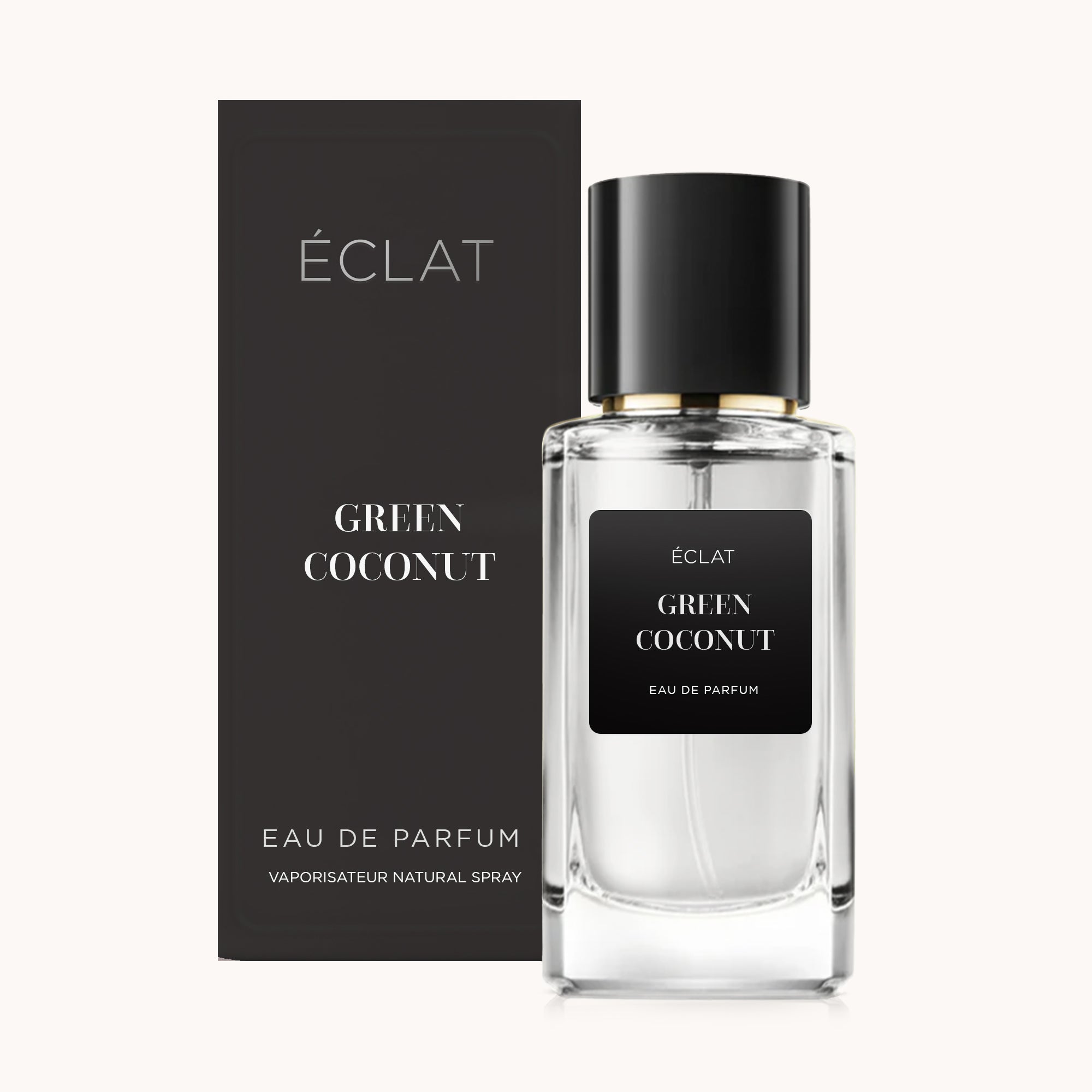 ÉCLAT Botanical Natural Black ÉCLAT Green Coconut - Men Eau de Parfum