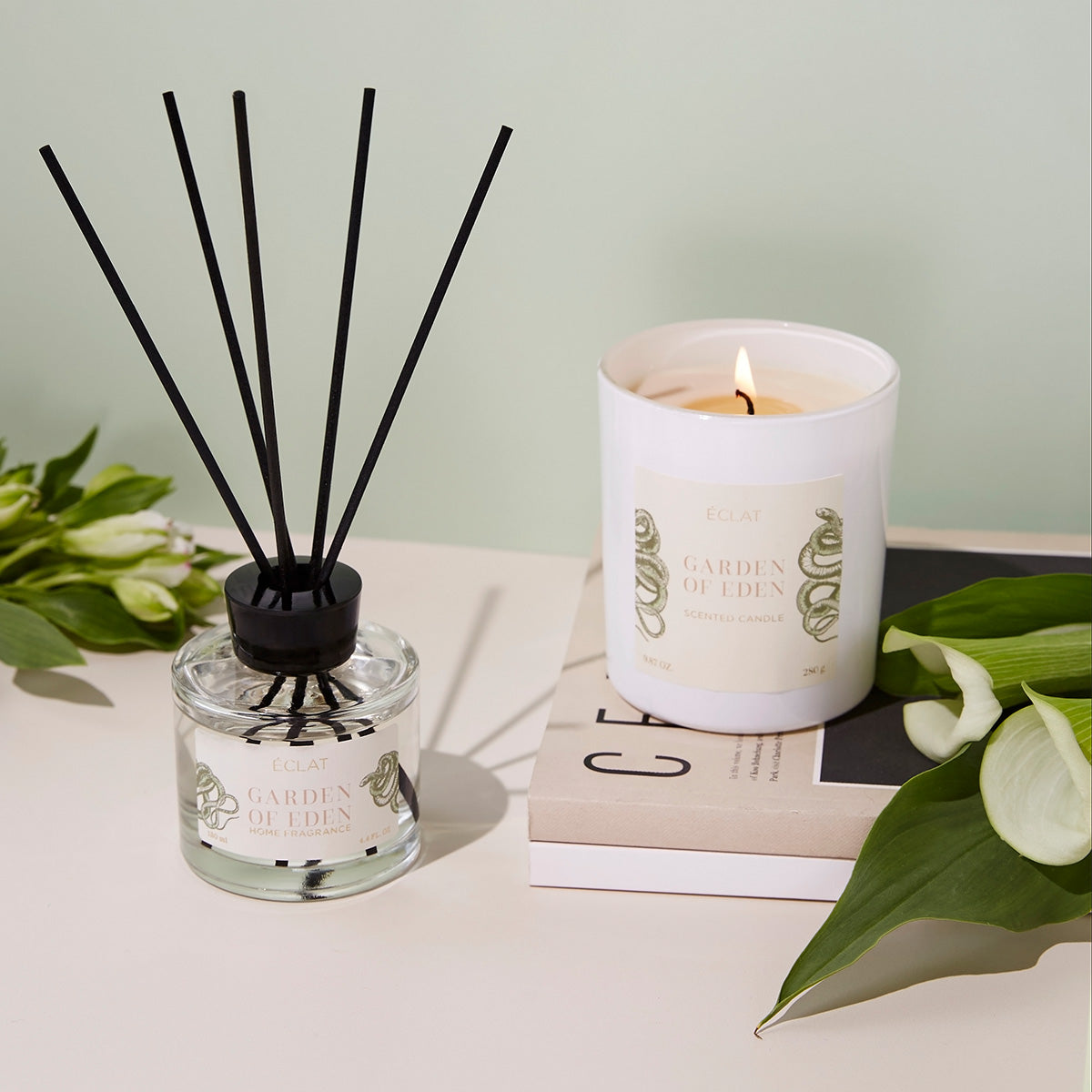 ÉCLAT Garden Of Eden Soy Wax Scented Candle