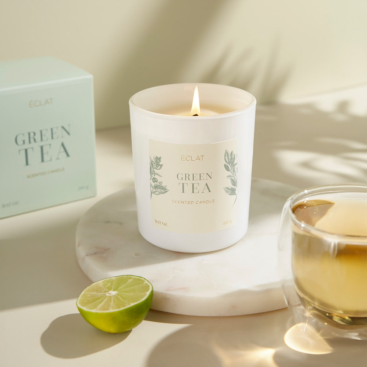 ÉCLAT Green Tea Sojawaskaars