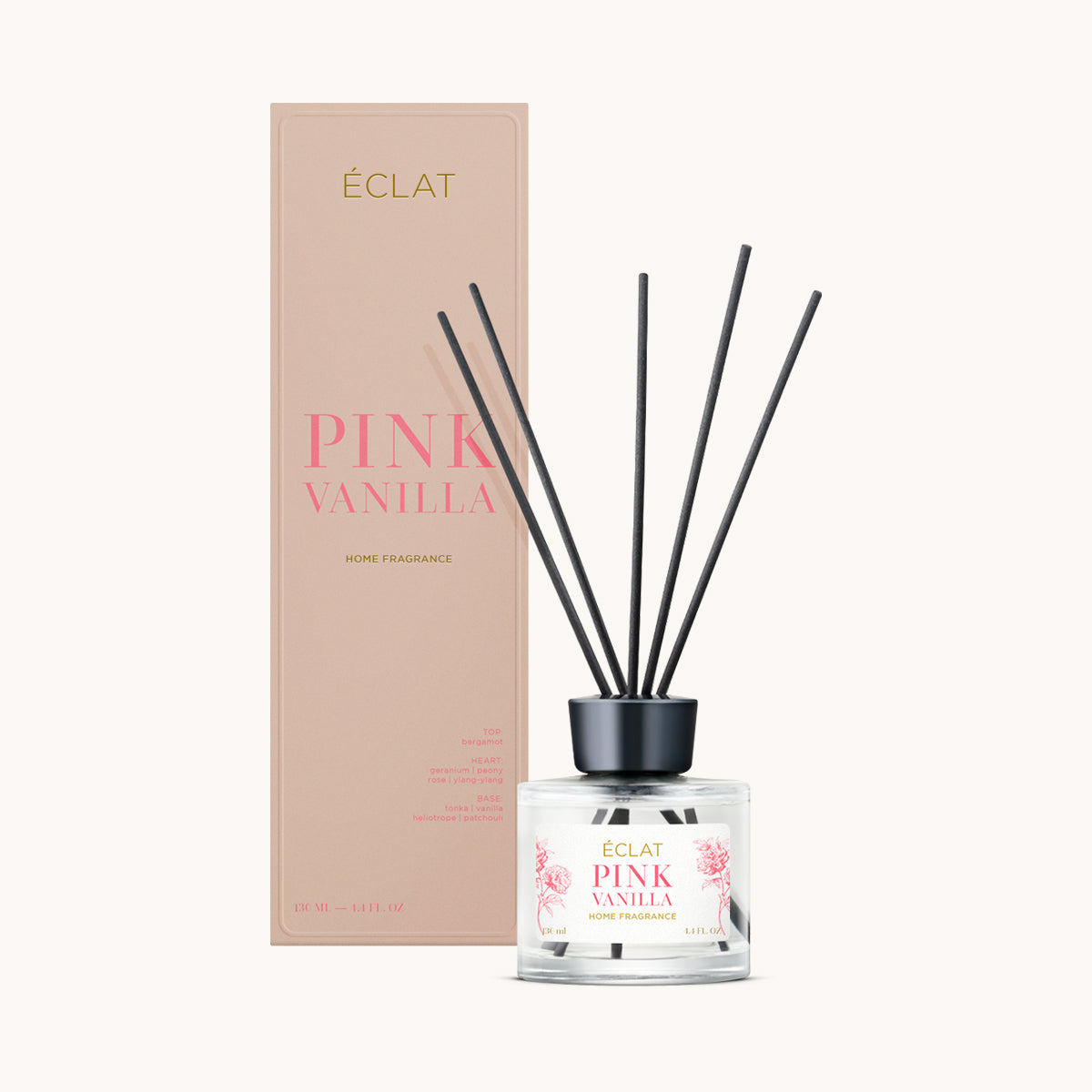 ÉCLAT Pink Vanilla Varetas Aromáticas para o Ambiente