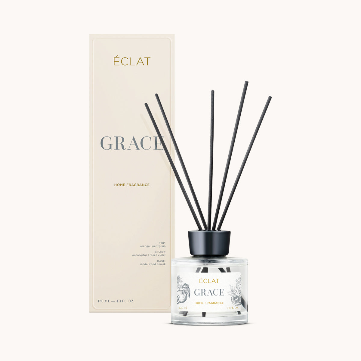 ÉCLAT Grace Varetas Aromáticas para o Ambiente