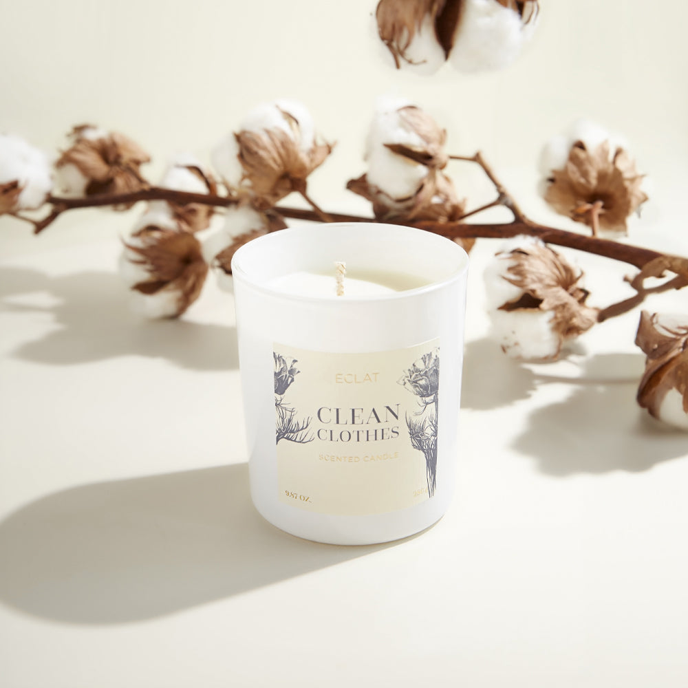 ÉCLAT Clean Clothes Soy Wax Scented Candle