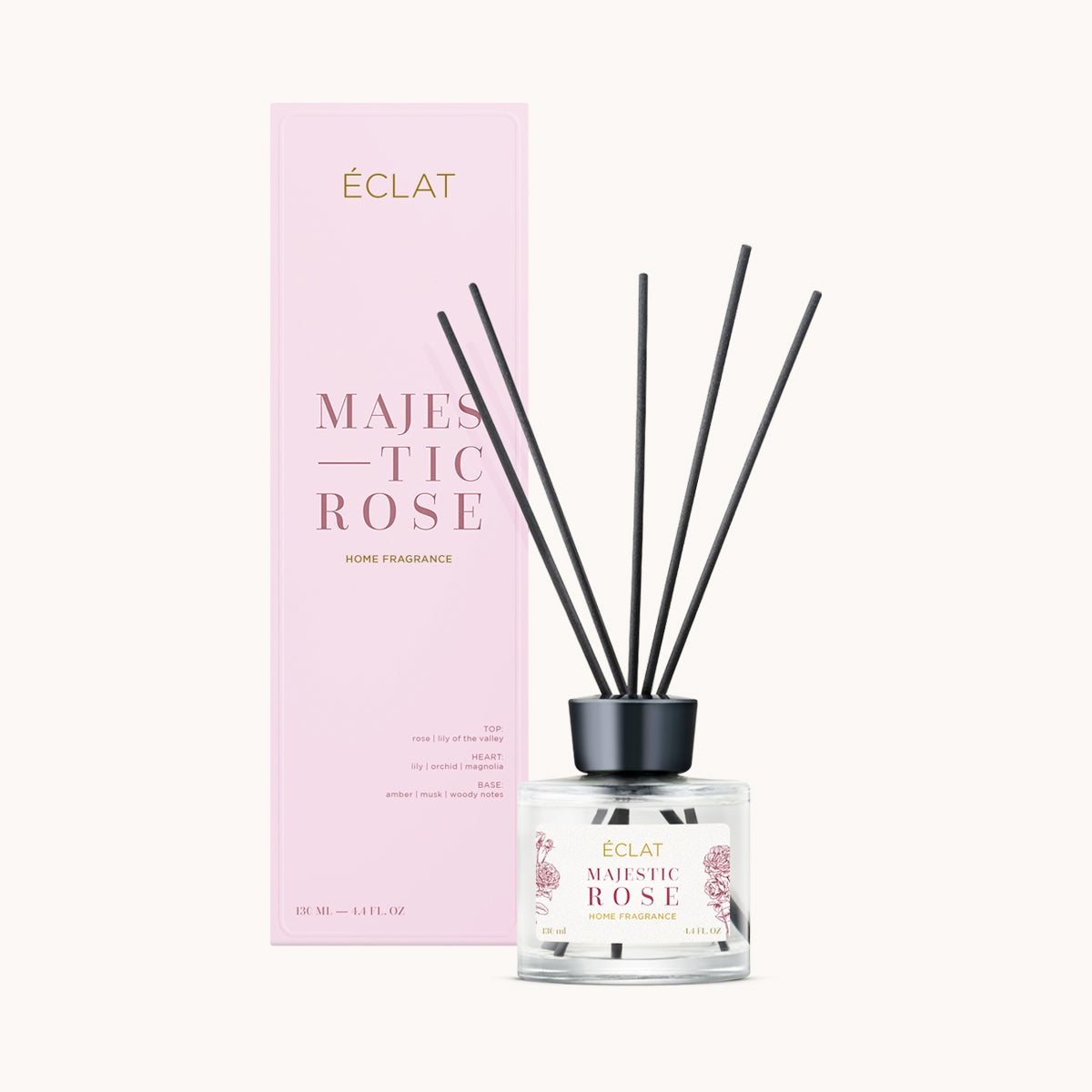 ÉCLAT Majestic Rose Room Bâtons Parfumés